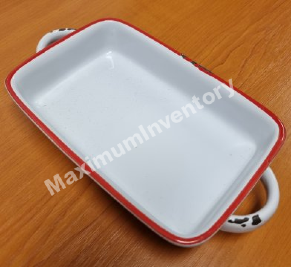 UTOPIA - pekáč malý červený 11 x 17 x 3,5